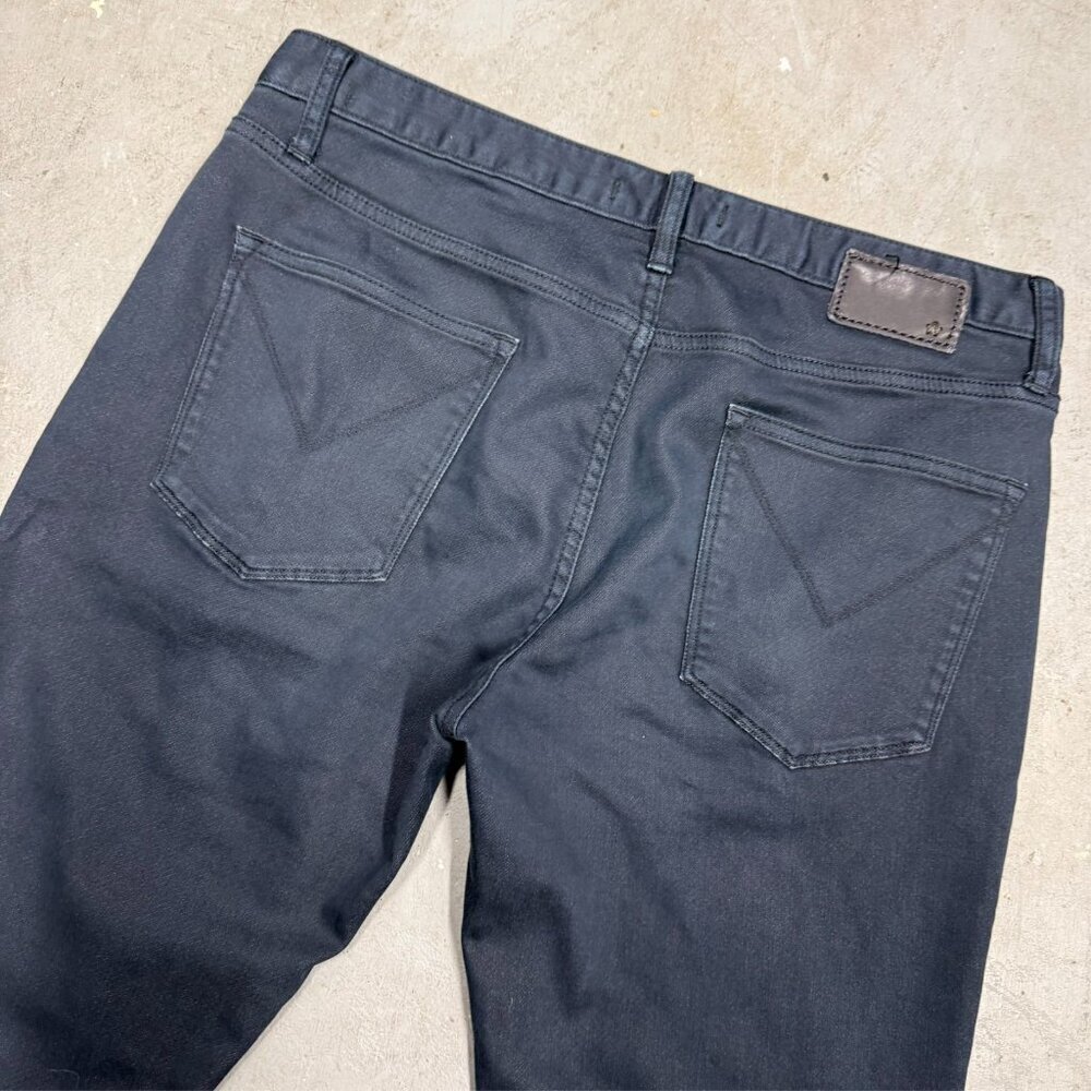 John Varvatos USA Jeans Bowery Slim Straight Cotton Stretch Blue 34x28 - Picture 10 of 11